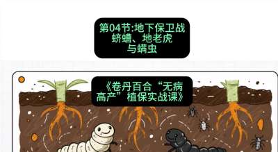 第04节：地下保卫战&mdash;&mdash;蛴螬、地老虎与螨虫 ，课程：《卷丹百合&ldquo;无病高产&rdquo;植保实战课》#识农AI