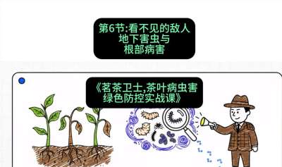 第06节：看不见的敌人&mdash;&mdash;地下害虫与根部病害，课程：《茗茶卫士&mdash;&mdash;茶叶病虫害绿色防控实战课》#识农AI